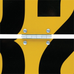 Reflective Aluminum Sign For Vehicle - Reflective Hinged Aluminum Wide Load Sign